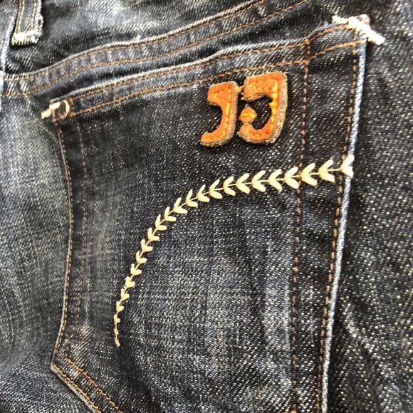 JOE’S Jeans Dark Wash Low Rise Slim Bootcut Jeans Size 27 - Picture 12 of 14